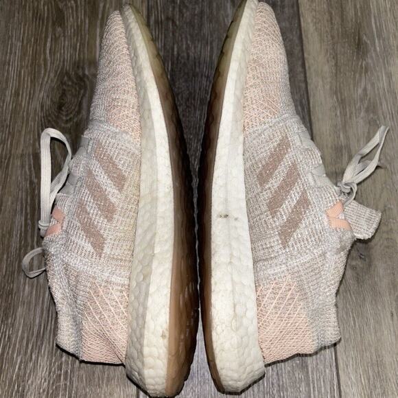 Adidas Women's US Size 7.5 Pureboost Go Cream Pink Running Sneaker Shoes G54519 - Picture 9 of 11